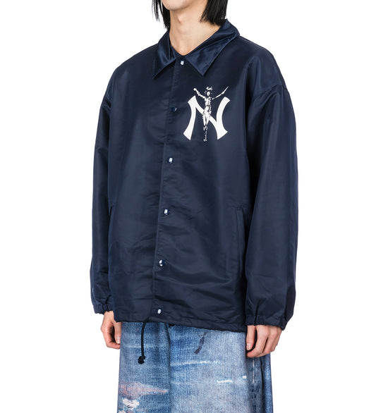 NEW YORK JESUS COACH JACKET NAVY