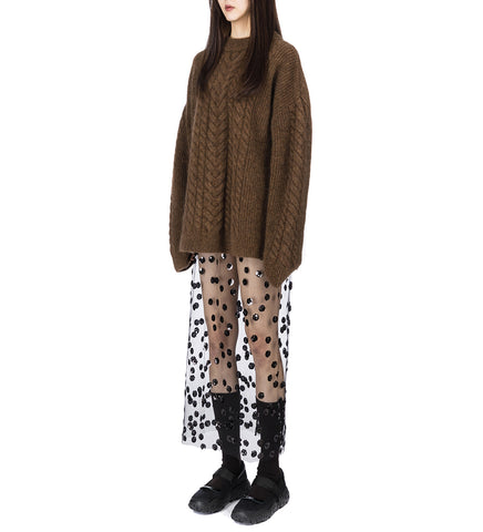 ANETTE JUMPER FALL BROWN