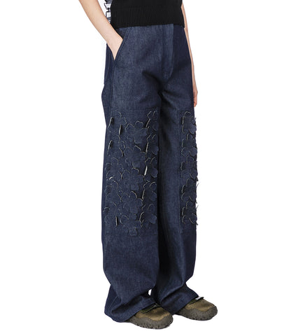 VIRGINIA TROUSERS INDIGO