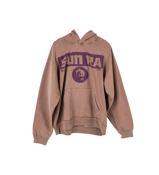 ONLINE CERAMICS X SUN RA SUN RA LOGO HOODIE PATCHOULI