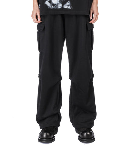 SURVIVAL CARGO SWEATS BLACK