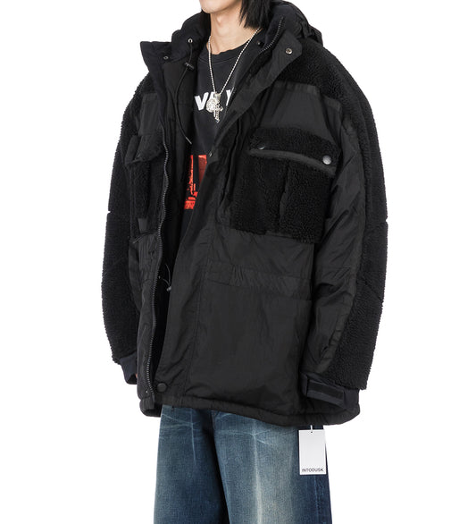 MONSTER PUFFER JACKET BLACK