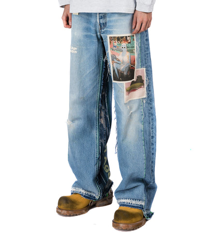 BAGGY JAWN DENIM PANTS INDIGO #2