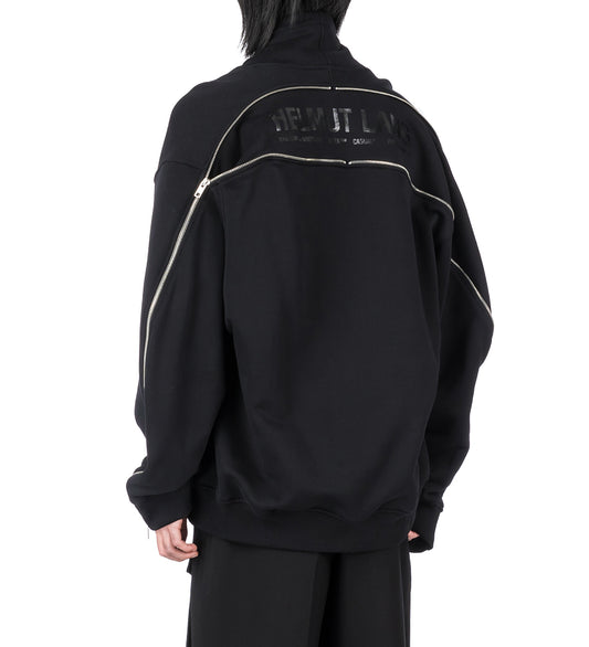 SUITCASE PULLOVER BLACK