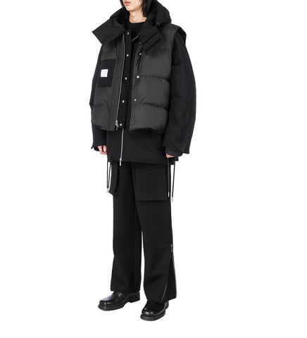 ARCTIC DOUBLE PUFFER BLACK