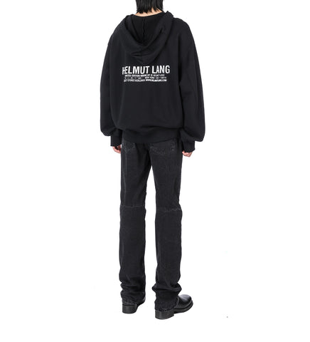 REVERSE NY HOODIE BLACK