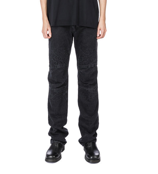 MOTO WORKER JEANS BLACK