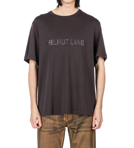 RELAXED FIT LOGO TEE ESPRESSO