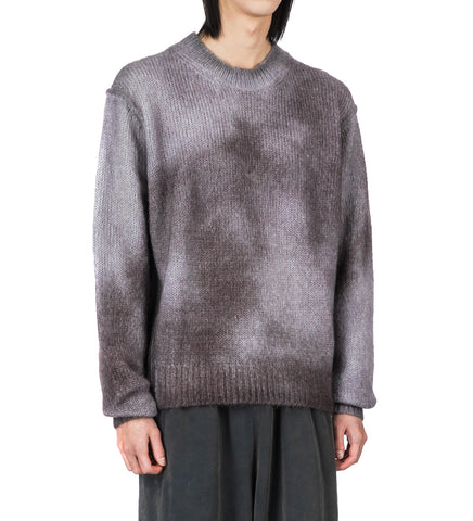 CABLE KNIT JUMPER ANTHRACITE GREY