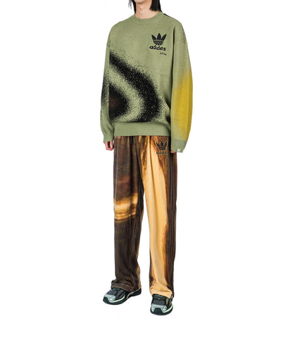 SONG FOR THE MUTE X ADIDAS 004 CREW KNIT TENT GREEN