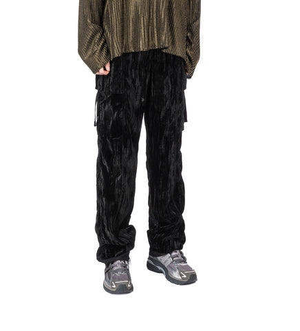 LINED CARGO PANT BLACK