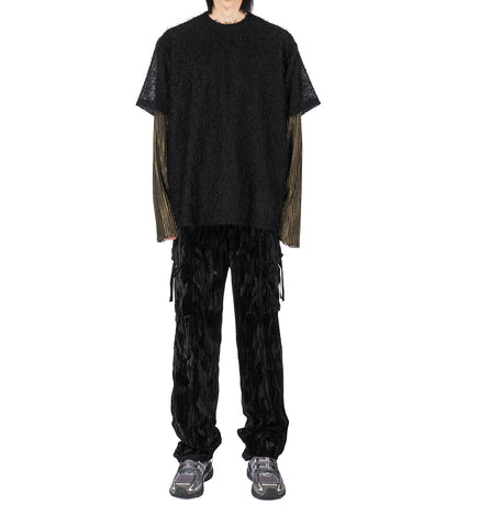 LINED CARGO PANT BLACK