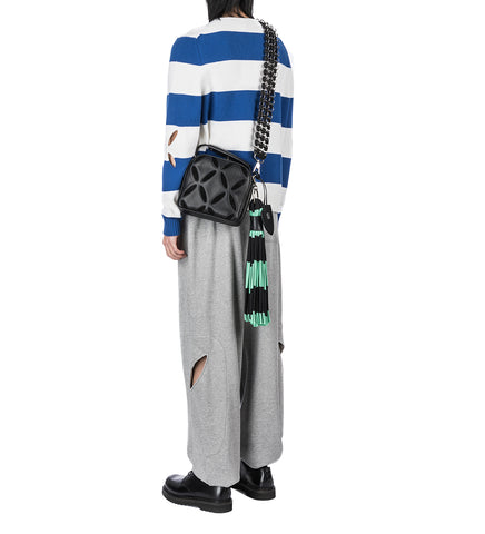 SLASHED JOGGERS GREY