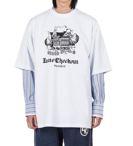 GRAND HOTEL TEE WHITE