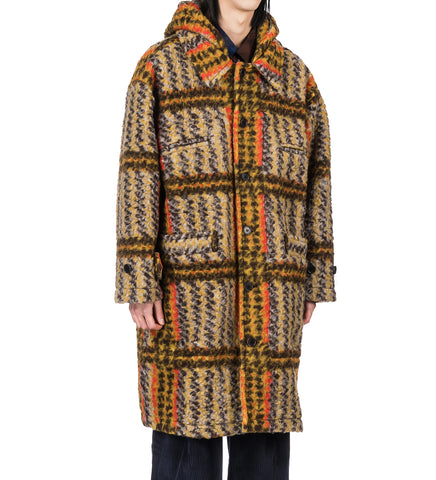 BLACKOUT COAT MULTI CHECK