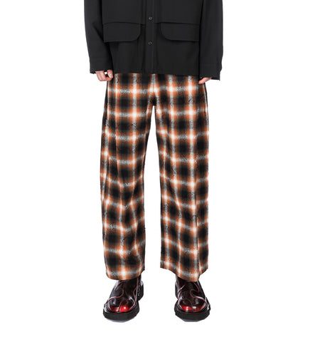 ECLIPSE PANTS BLACK/RED PUNCH CHECKS