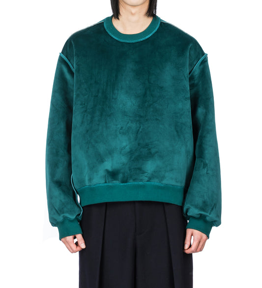 BONDED SWEATSHIRT DEEP TEAL