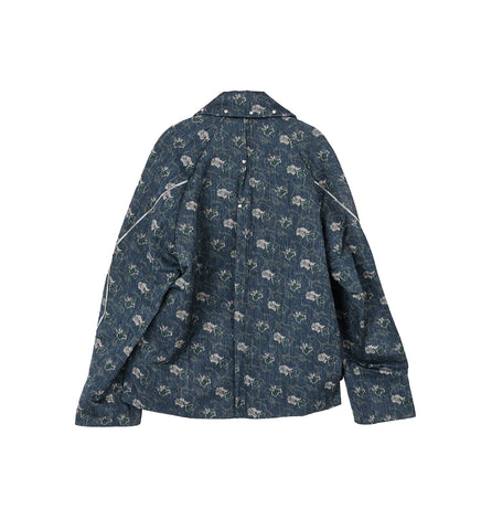 CHALICE JACKET W BAG FLORAL JACQUARD