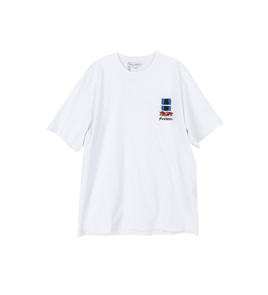 WINDOW EMBROIDERY T-SHIRT WHITE