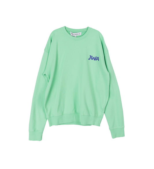 JWA BACK PRINT SWEATSHIRT SPEARMINT