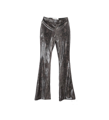 DEADSTOCK FAUX PYTHON TROUSER SNAKE