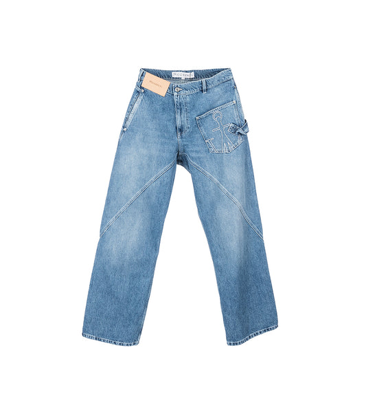 TWISTED WORKWEAR JEANS LIGHT BLUE