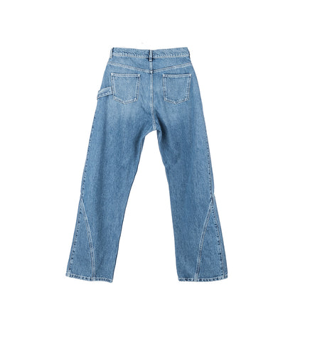 TWISTED WORKWEAR JEANS LIGHT BLUE