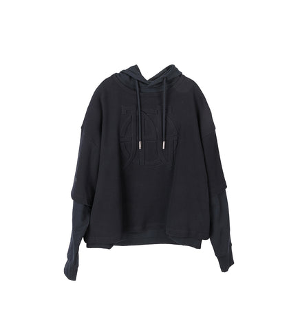 THE OVERSIZED JPG SWEATSHIRT BLACK