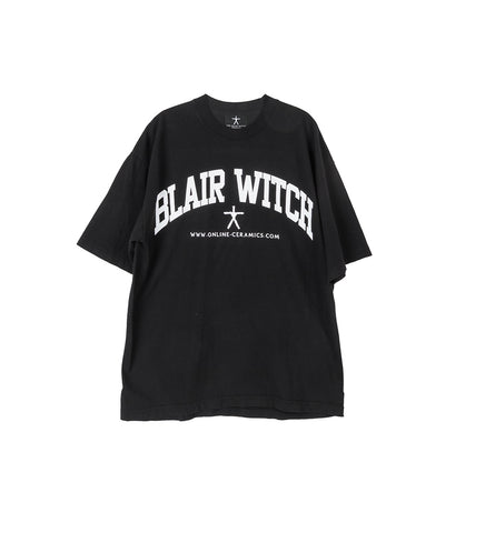 ONLINE CERAMICS X THE BLAIR WITCH NOBODY IS HERE TO HELP YOU SS TEE BLACK