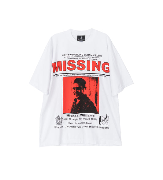 ONLINE CERAMICS X THE BLAIR WITCH MISSING SS TEE WHITE