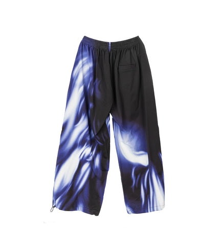 TRACKSUIT PANTS BLACK/LILAC