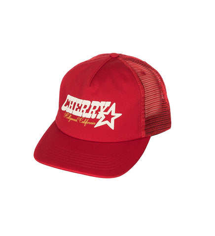 5 PANEL LOGO HAT CARDINAL