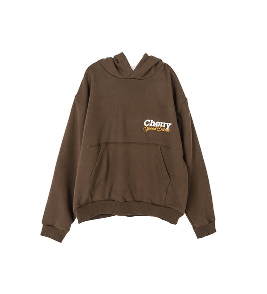 THERMAL HOODIE BROWN