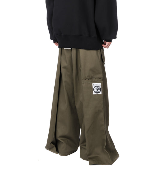 JEAN PAUL GAULTIER X SHAYNE OLIVER THE WRAP PANTS KHAKI