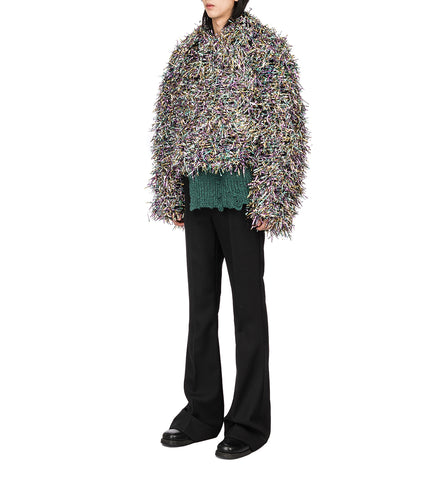 FUR JACKET MULTICOLOR