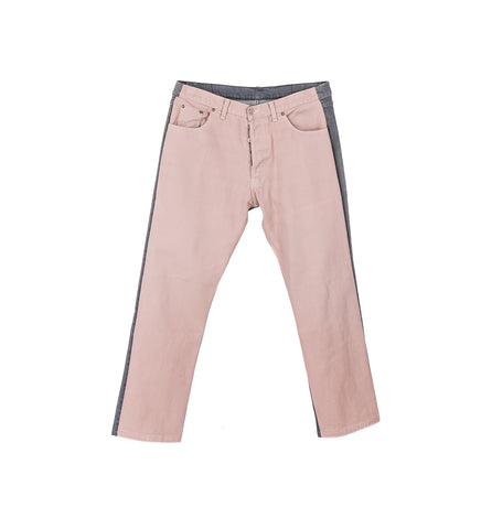 JEANSPLEATFRONT PINK/GREY #2