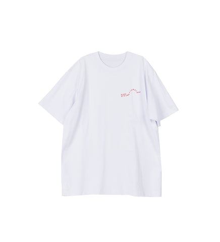 MULTICOLLECTION V T-SHIRT WHITE/RED