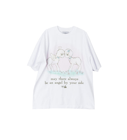 PRECIOUS MOMENTS ANGEL SS TEE WHITE