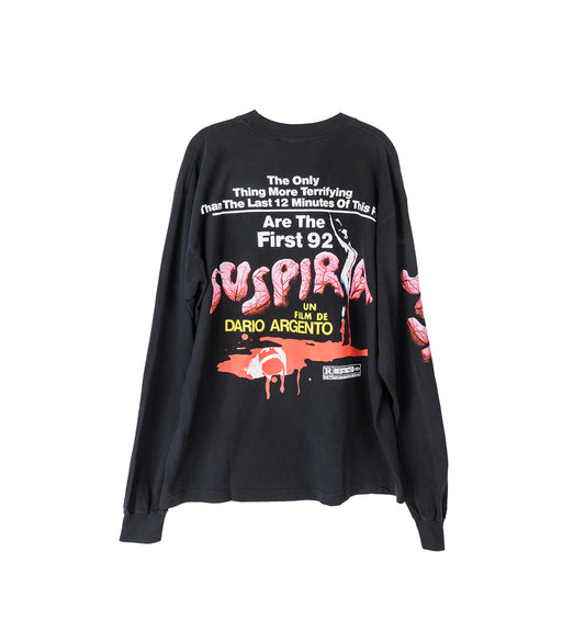 ONLINE CERAMICS X SUSPIRIA THE ONLY THING MORE TERRIFYING LS TEE BLACK