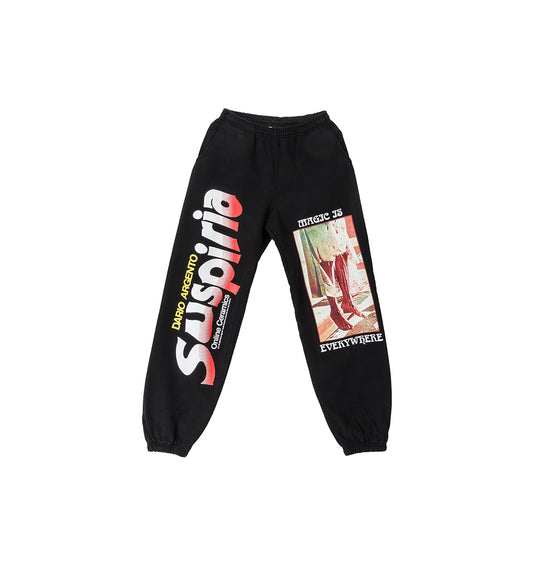 ONLINE CERAMICS X SUSPIRIA MAGIC IS EVERYWHERE SWEATPANTS BLACK