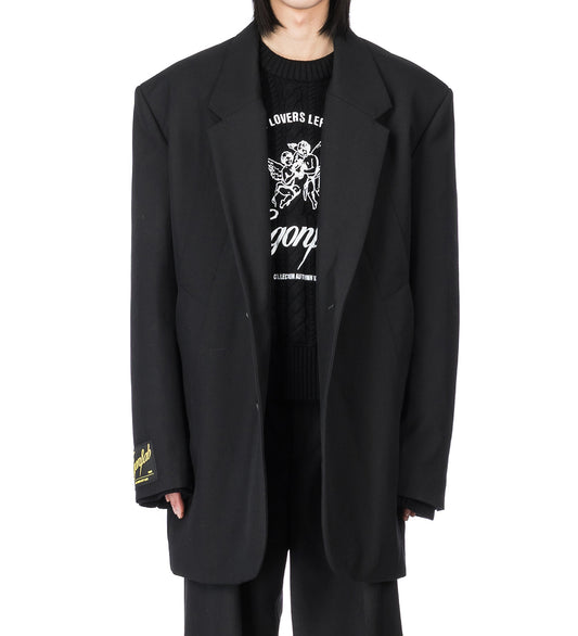 EL OVERSIZED BLAZER BLACK