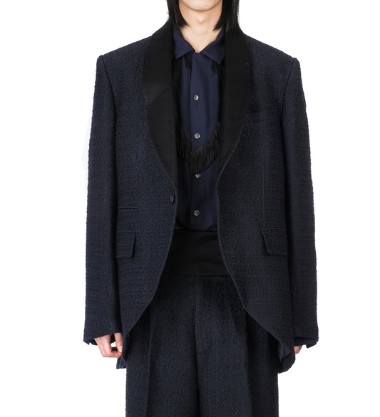 TWEED JACKET NAVY