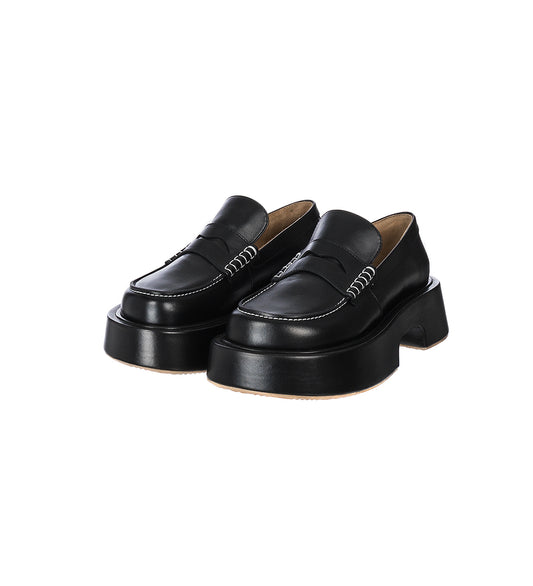 PLATFORM MOCCASIN M BLACK