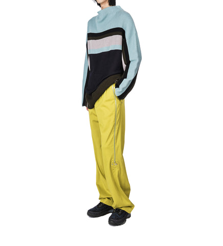 ESSICK STRIPE LONG SLEEVE ASH BLUE/GREY