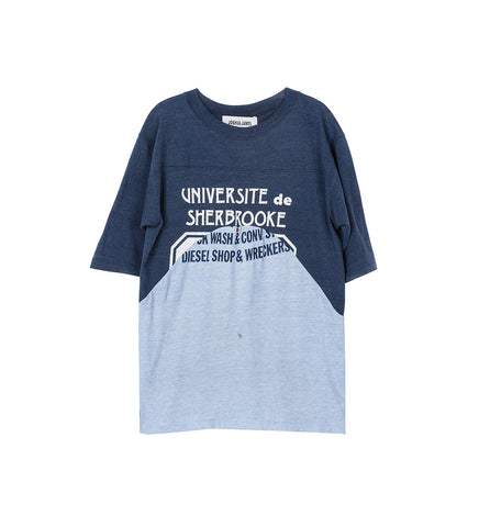 WAVE TEE WHITE/BLUE UNIQUE #2