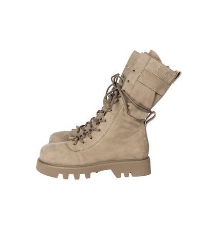 COMBAT BOOTS TAUPE