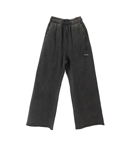 FULL SWEATPANTS WASHED BLACK