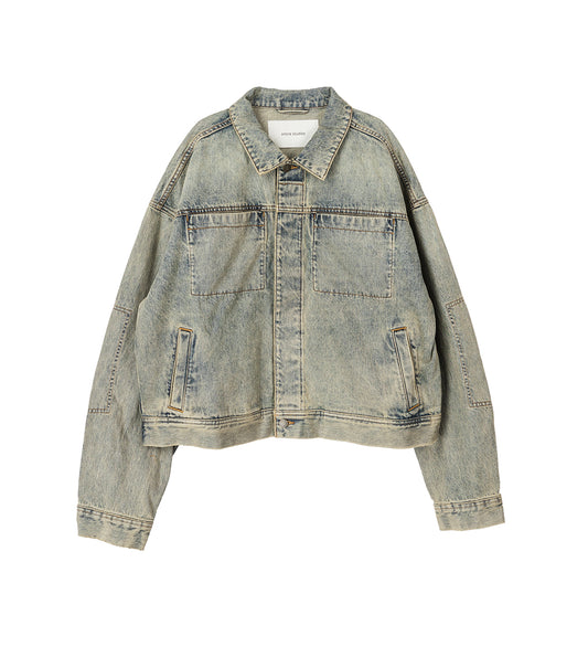 GEM DENIM JACKET SURFACE WAVE