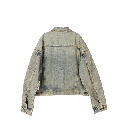 GEM DENIM JACKET SURFACE WAVE