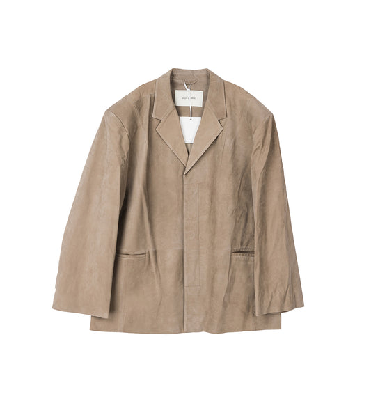 SINGLE BREASTED BLAZER STABLE SUEDE